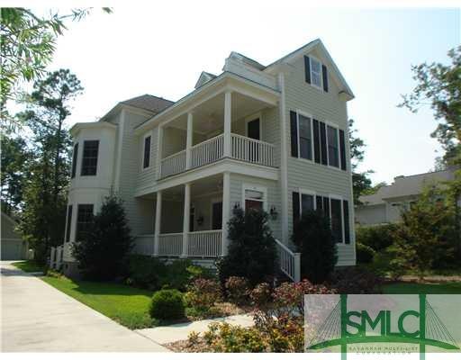 Exterior Front. Classic Charleston Architecture in