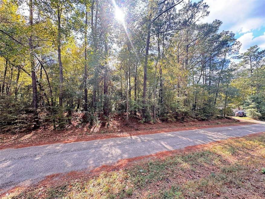 Corner Lot at Love and Connie in the  Big Thicket Neighborhood.  Fully wooded, Unrestricted with Electric and Public water available.