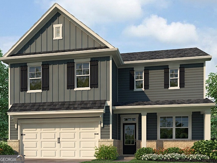 galen elevetion L rendering at braselton village i