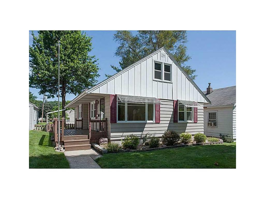 Front Exterior. Bi-level deck