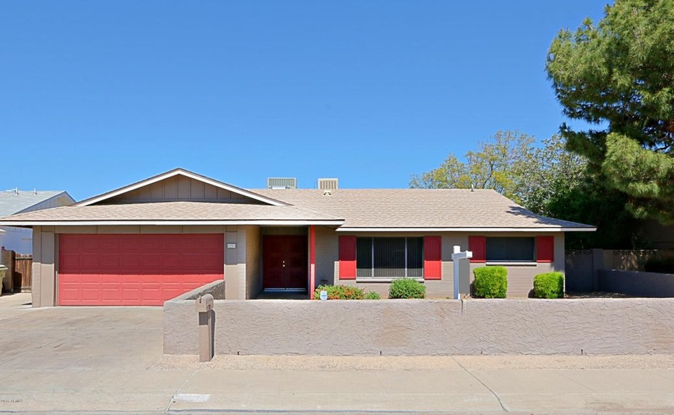 front elevation of home