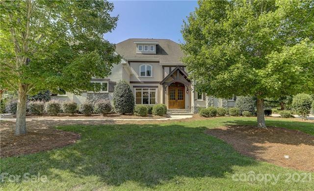 Stunning hard coat stucco & stone exterior.