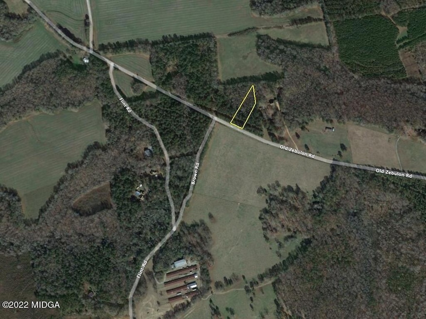 1721 Old Zebulon Road - Map