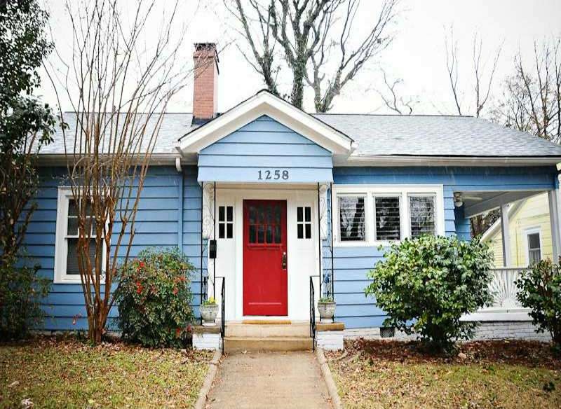 Exterior Front. Great Candler Park Bungalow with a