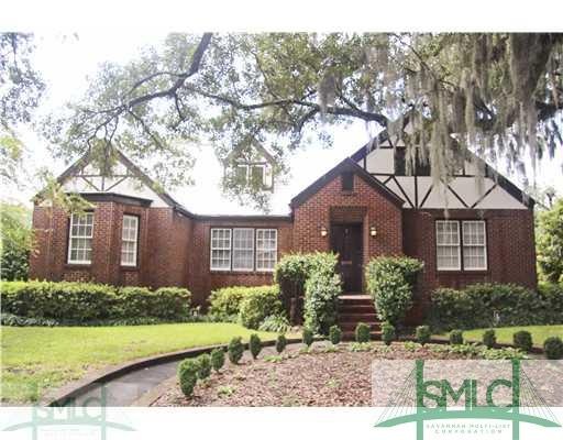 Exterior Front. Handsome Tudor style home. Fresh p