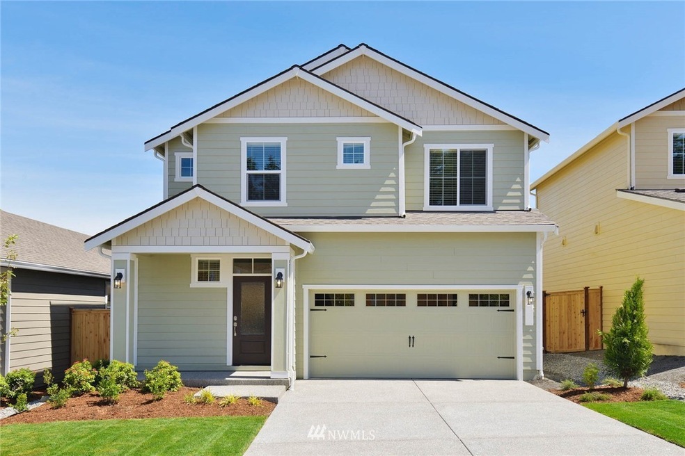 Example of the Cypress floor plan to be located at 4557 Bay Vista Blvd