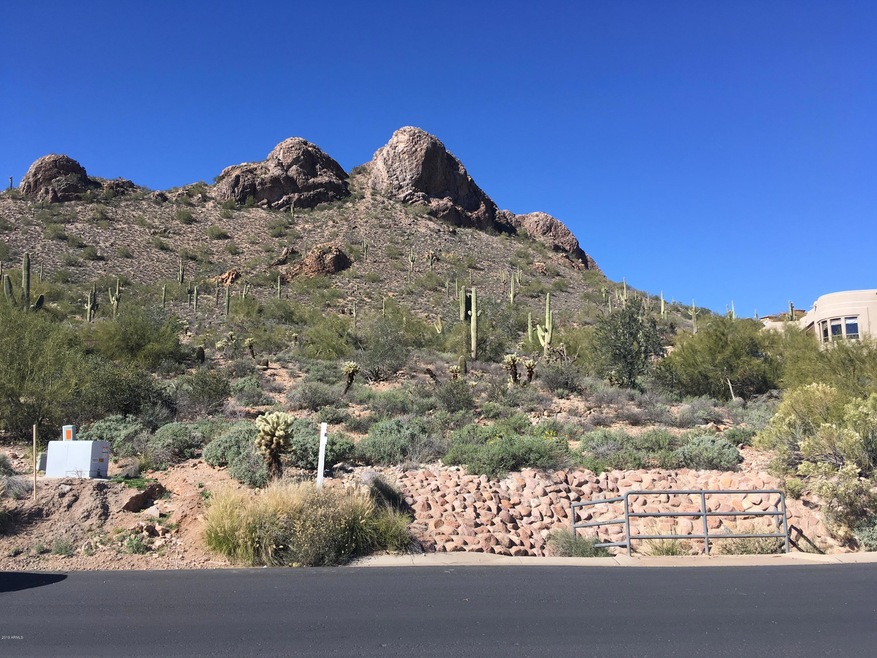 View of lot from street