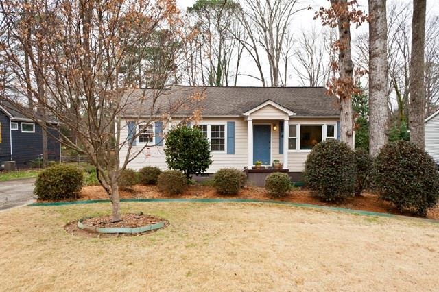Adorable Medlock Cottage is larger than it looks.