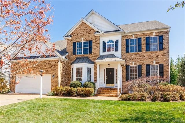 Front view of this elegant home in Hartley Village