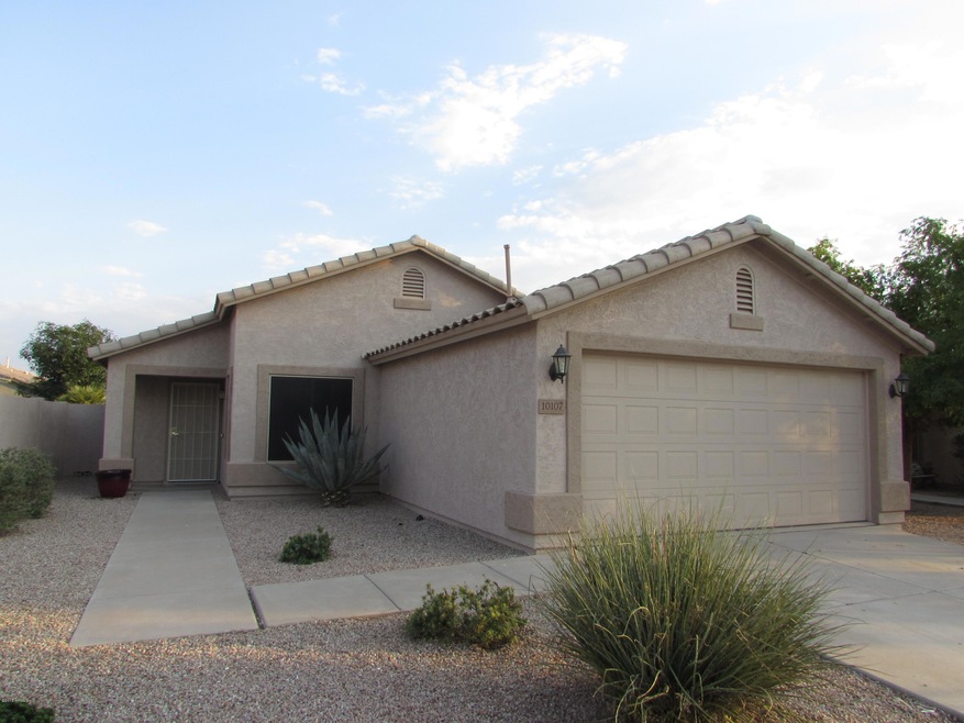Low maintenance desert landscape