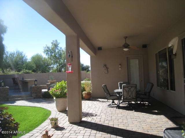 Covered Patio View