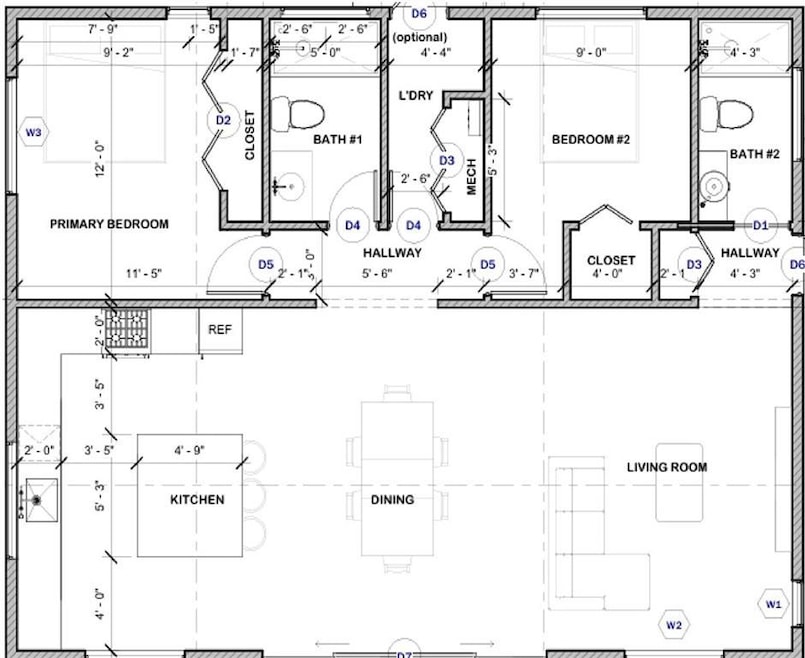 View of home floor plan