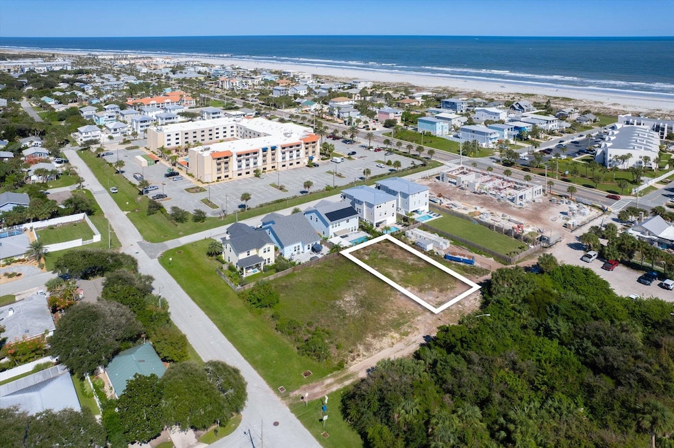 Bird's eye view of expansive coastline
