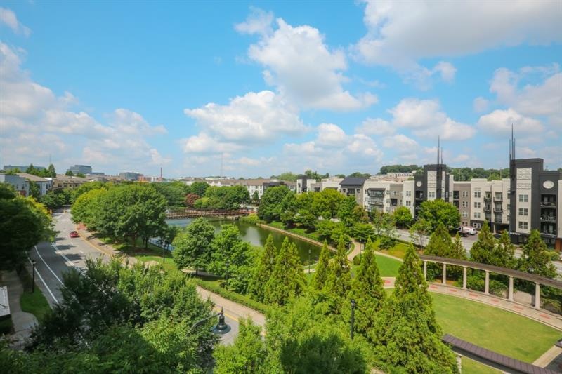 Fabulous Views from top floor balcony of The Eleme
