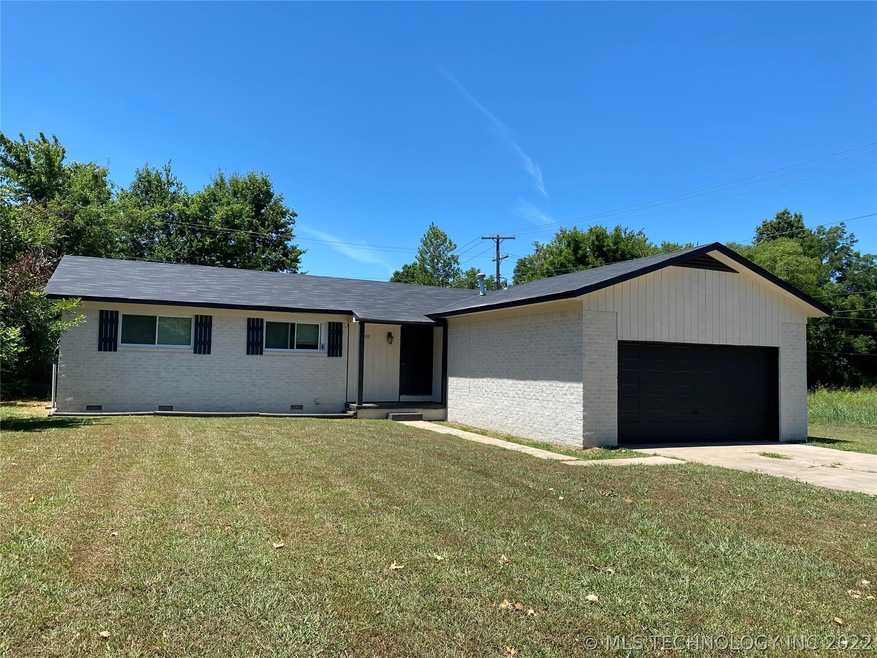 Large yard and large garage