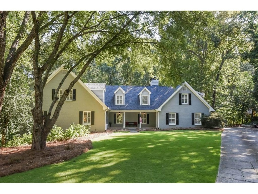 Updated Brick Beauty On Picturesque Acre Lot Near 