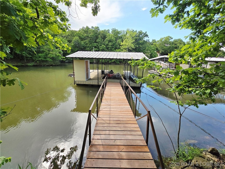 Dock with 10x24 slip, boat lift & PWC Lift