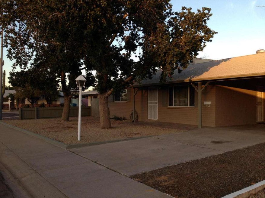 Front of home
