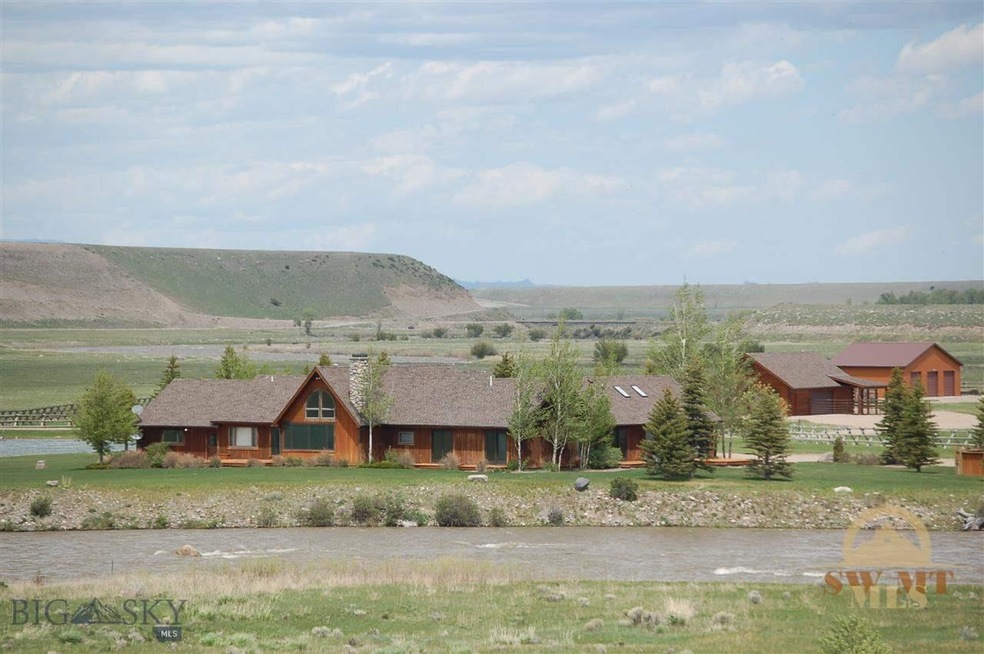 River side of house