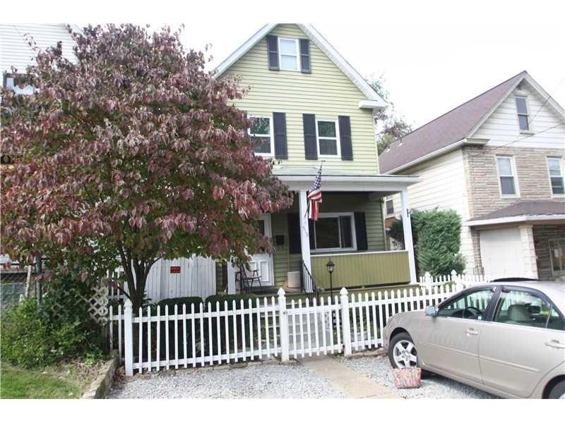 Exterior Front. Great covered front porch, off-st 