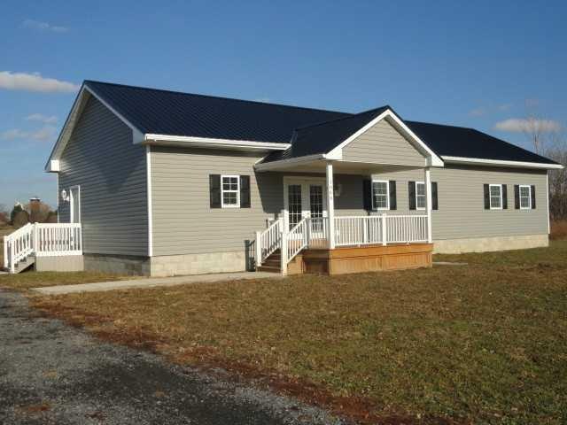 Exterior Front. Handsome ranch home, newly constru