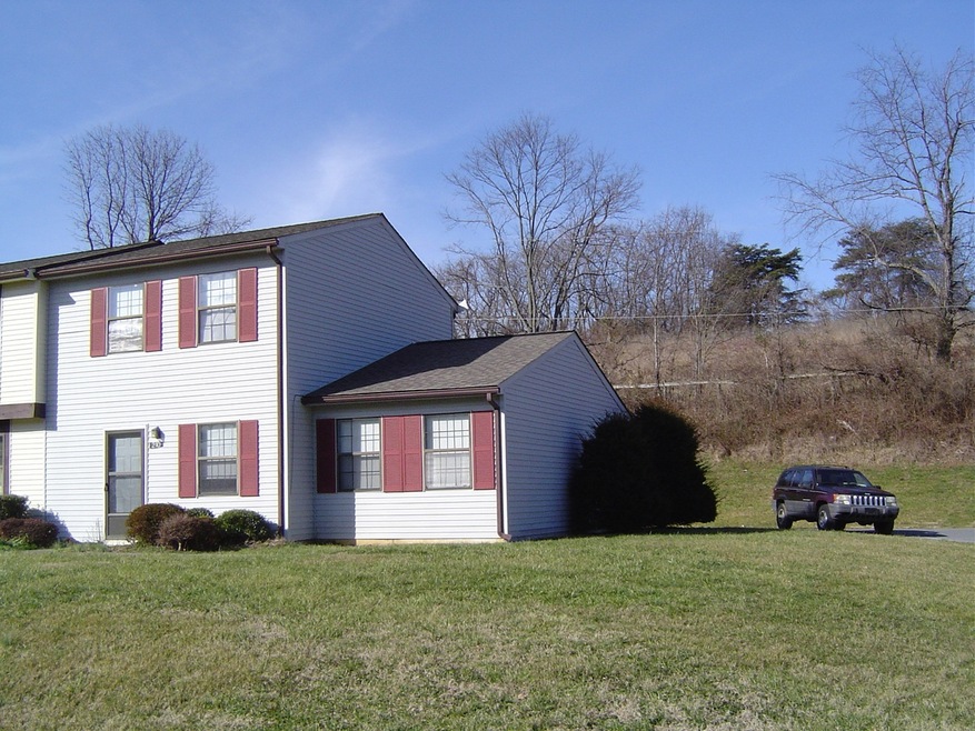 Front of Townhome