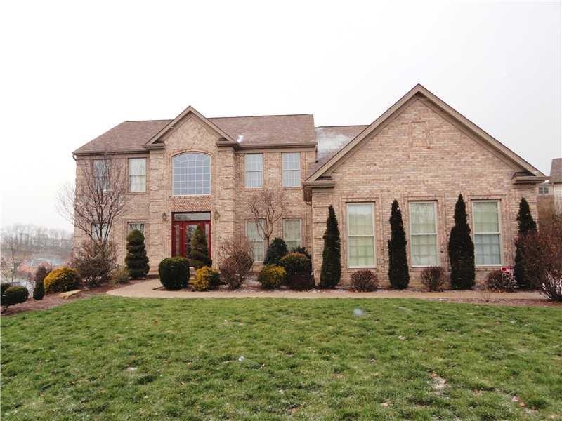 Exterior Front. Welcome to this custom brick execu