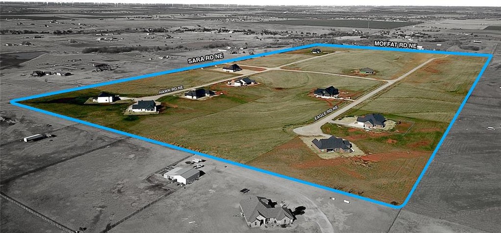 Drone / aerial view featuring a rural view