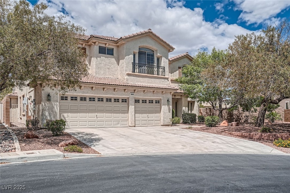 Mediterranean / spanish home with a tiled roof, dr