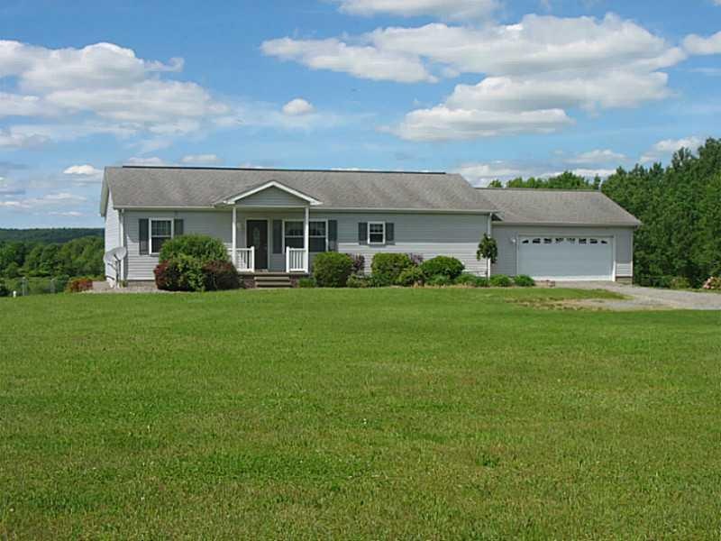 Exterior Front. Home sits back off the road.