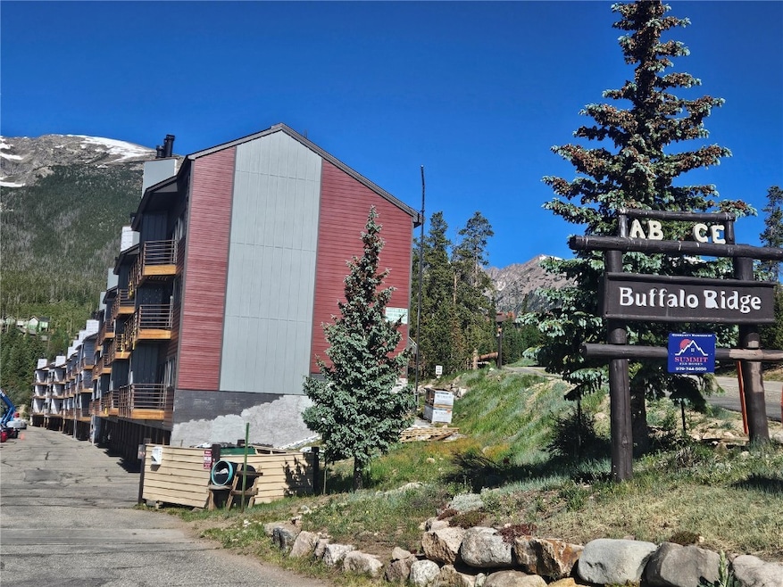 View of new building exterior with a mountain view