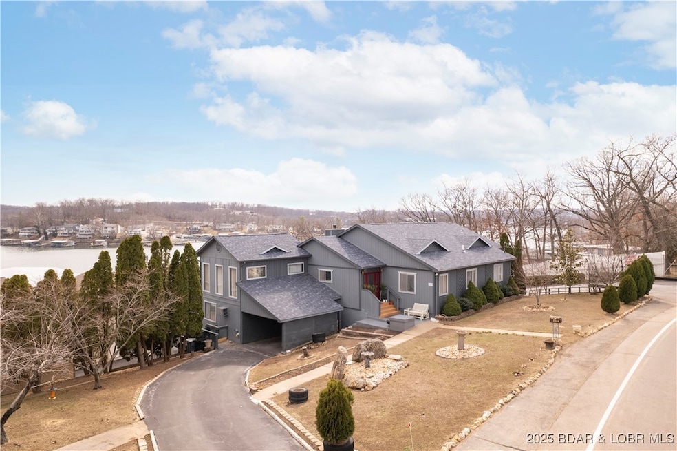 Large Lake view Home