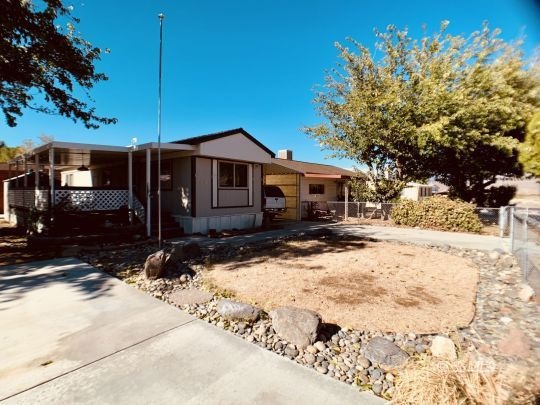Front of home with Yard