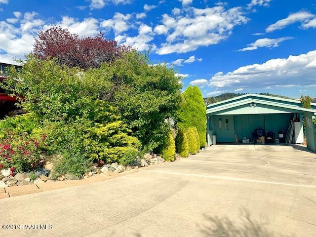 Front Driveway & 2 Car Carport