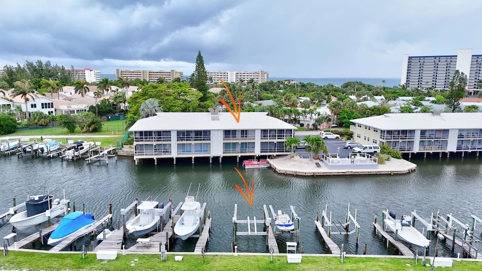 Condo and Boat dock
