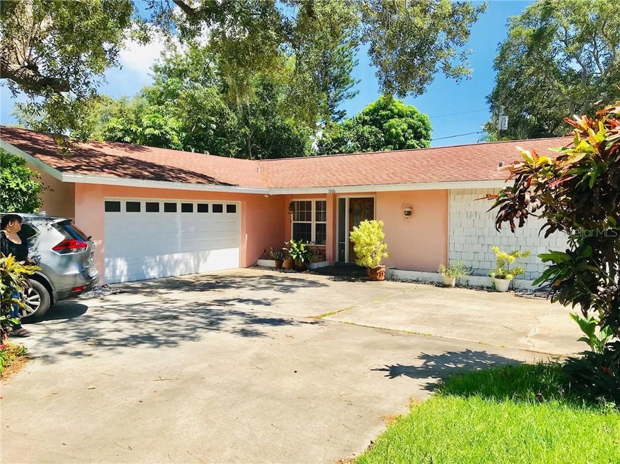 View from circular drive