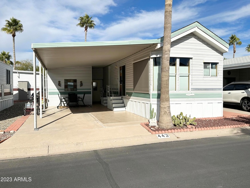 FRONT OF LOT