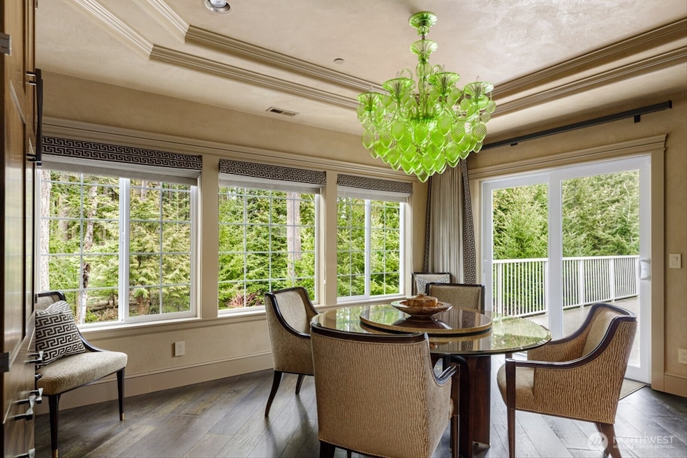 This end unit from all main living spaces, you get views into the protected forestry. This is a bird and squirrel haven.