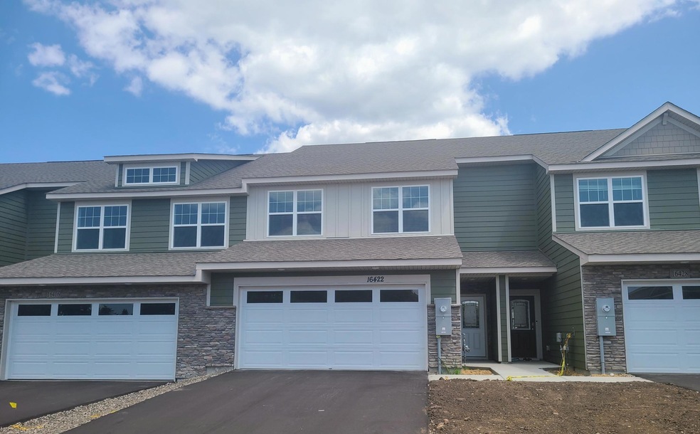 Fairfax Exterior with Mountain Sage Hardi plank siding.