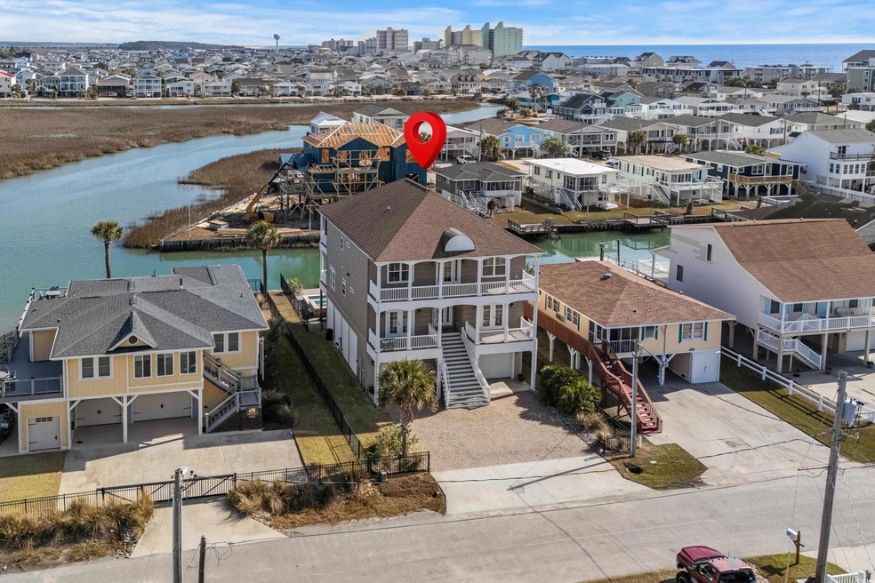 Bird's eye view with a residential view and a wate