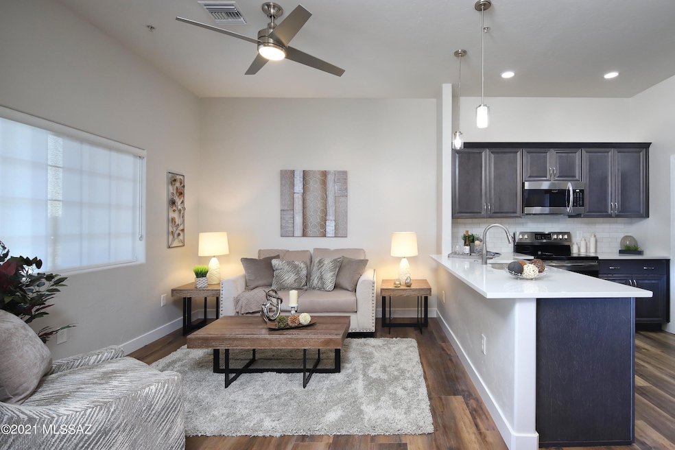 Model Unit - 1 BR - Kitchen and Living
