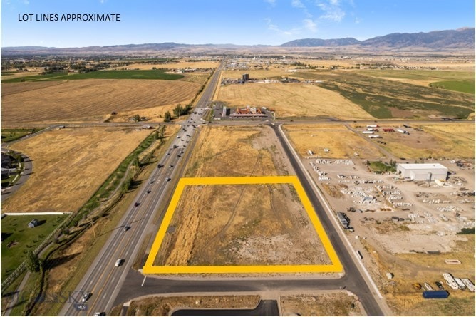 Approximate lot line