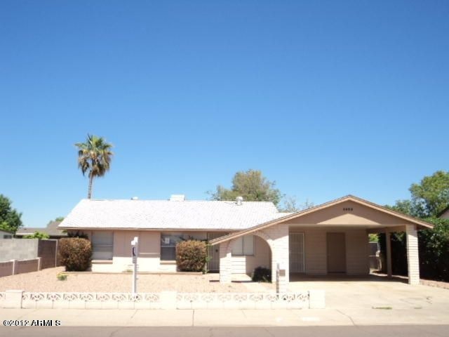 front of home