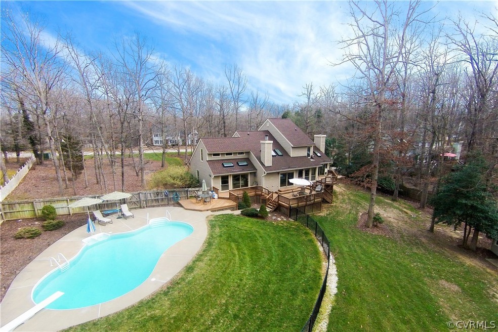 Paradise in Salisbury!  The house is set back from