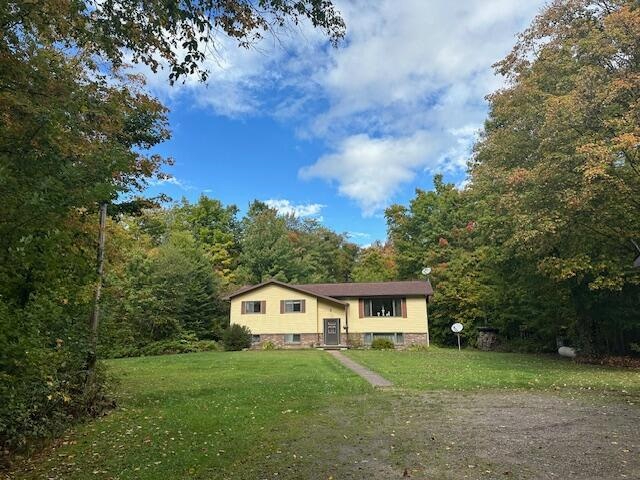 Beautiful bi-level home nestled in a ser