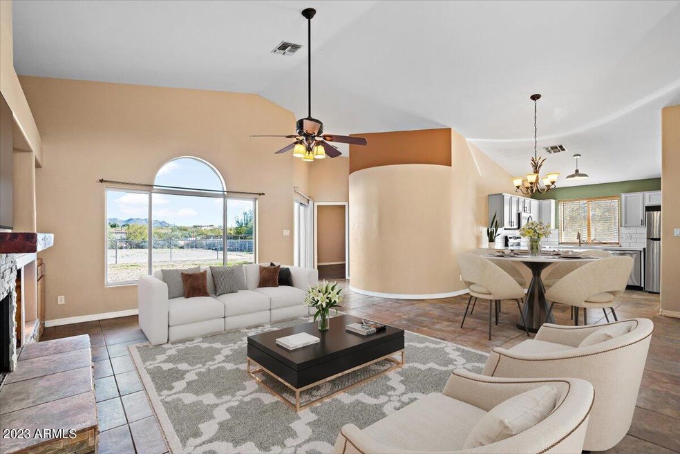 Great Room Staged