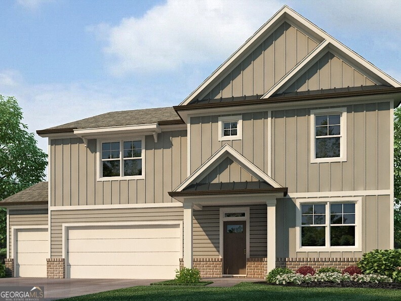 Halton front exterior of elevation MR at Falcon La