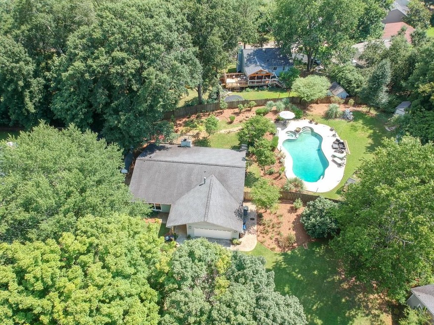 Aerial View of House