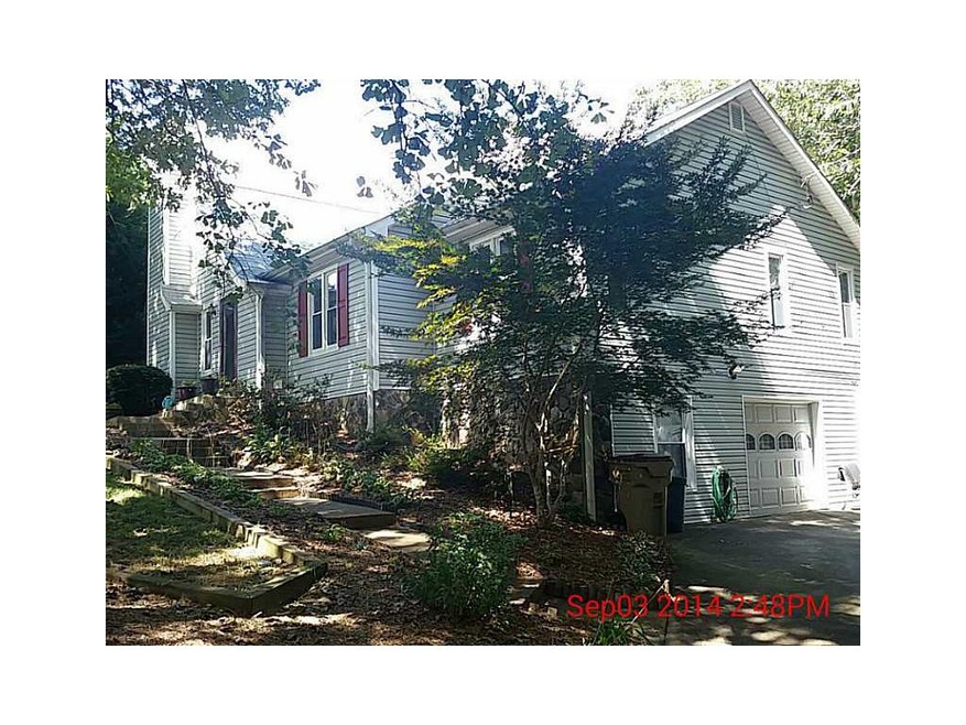 Exterior Front. Large Corner Lot