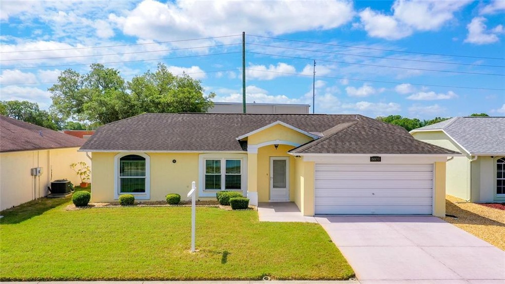 front of property